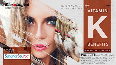 Foto 6 | Foto 6 | Suplemento De Vitamina K De Fuente Superior, 100 Mcg, 30 Tabletas - Venta Internacional.