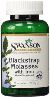 Foto 1 | Foto 1 | Suplemento De Melaza Swanson Blackstrap Con Hierro 120 Cápsulas - Venta Internacional.