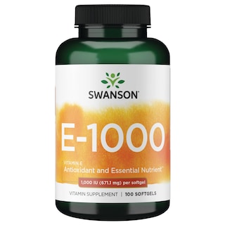 Foto 1 | Foto 1 | Suplemento Swanson De Vitamina E, 1000 Ui, Natural, 100 Cápsulas Blandas - Venta Internacional.