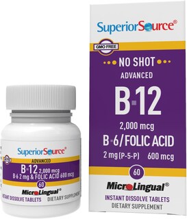 Foto 1 | Foto 1 | Suplemento Superior Source No Shot Advanced B-12 De 2000 Mcg - Venta Internacional.
