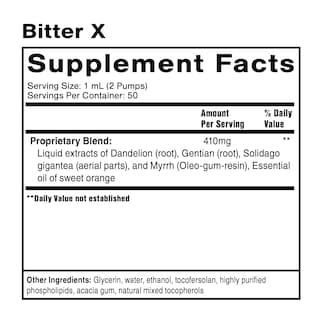 Foto 2 | Foto 2 | Suplemento Quicksilver Scientific Dr. Shade's Bitterx 50 Ml - Venta Internacional.