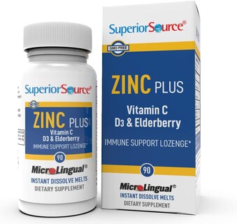 Foto 1 | Foto 1 | Suplemento Superior Source Zinc Plus Con Vitamina C, D3, 90 Tabletas - Venta Internacional.