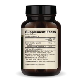 Foto 2 | Foto 2 | Suplemento Dr. Mercola Extracto De Corteza De Pino Orgánico 60 Tabletas - Venta Internacional.