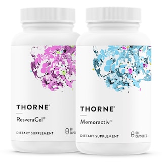 Foto 1 | Foto 1 | ResveraCel y Memoractiv Thorne 2 Frascos de 60 Cápsulas C/U - Venta Internacional