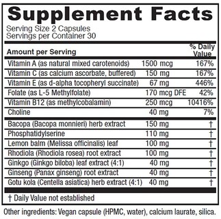 Foto 2 | Foto 2 | Suplemento Vitanica Mindblend Brain Support 60 Cápsulas - Venta Internacional.