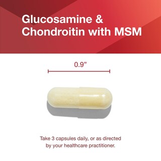 Foto 7 | Foto 7 | Protocolo De Suplemento De Glucosamina Y Condroitina Con Msm 180 Cápsulas - Venta Internacional.