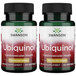 Foto 1 | Foto 1 | Suplemento Swanson Ubiquinol 100 Mg 60 Cápsulas Blandas (paquete De 2) - Venta Internacional.