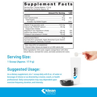 Foto 2 | Foto 2 | Fórmula de Reemplazo de Electrolitos Klean Athlete Klean Hydration 358 g - Venta Internacional
