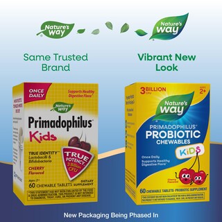 Foto 3 | Foto 3 | Probiótico Nature's Way Primadophilus Kids 3b Cfu 60 Masticables - Venta Internacional.