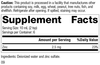 Foto 2 | Foto 2 | Suplementos De Zinc De Zinc Test Standard Process Inc., 60 Ml - Venta Internacional.