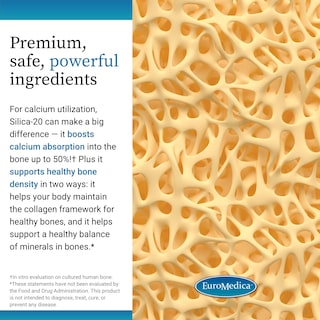 Foto 5 | Foto 5 | Suplemento Euromedica Silica-20 60 Comprimidos Healthy Bone - Venta Internacional.