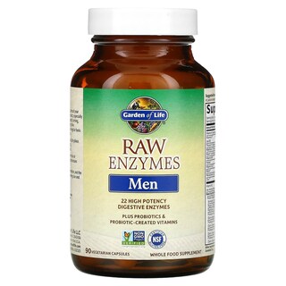 Foto 3 | Foto 3 | Enzimas Digestivas Garden Of Life 22 Para Hombre 90 Cápsulas - Venta Internacional.