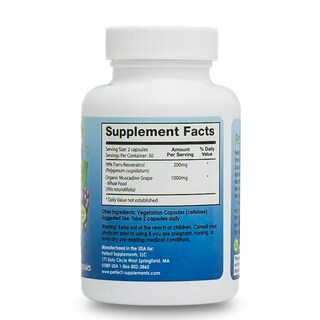 Foto 4 | Foto 4 | Suplemento Perfecto Suplementos Perfect Resgrape Resveratrol - Venta Internacional.