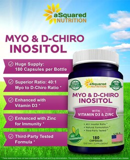 Foto 4 | Foto 4 | Suplemento De Mioinositol Y D-chiro Inosito De Squared Nutrition - Venta Internacional.