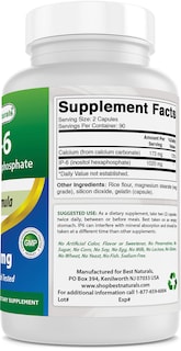 Foto 5 | Foto 5 | Suplemento Best Naturals Ip-6 510 Mg 180 Cápsulas - Venta Internacional.