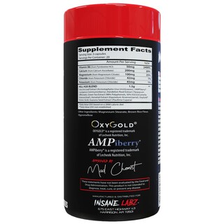 Foto 2 | Foto 2 | Diurético Insane Labz Kill H2o Con Infusión De Arándanos, 20 Porciones - Venta Internacional.