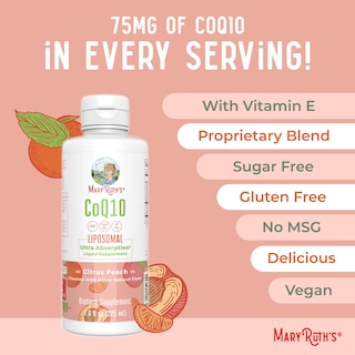 Foto 7 | Foto 7 | Suplemento De Vitamina Coq10 Líquida Maryruth Organics 225 Ml - Venta Internacional.