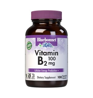 Foto 1 | Foto 1 | Suplemento Bluebonnet Nutrition Con Vitamina B2, 100 Mg, 100 Cápsulas Vegetales - Venta Internacional.