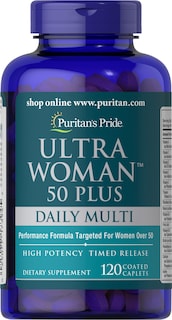Foto 1 | Foto 1 | Suplemento Puritan's Pride Ultra Woman 50+, Suministro De 2 Meses - Venta Internacional.