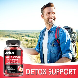 Foto 5 | Foto 5 | Suplementos: Gomitas De Vinagre De Sidra De Manzana Dr. Bo Acv, 1000 Mg - Venta Internacional.