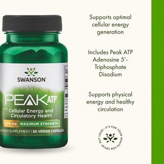 Foto 4 | Foto 4 | Suplemento Swanson Maximum Strength Peak Atp 400 Mg 30 Cápsulas - Venta Internacional.