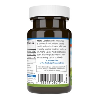 Foto 3 | Foto 3 | Suplemento De Ácido Alfa Lipoico Carlson 300 Mg 30 Tabletas - Venta Internacional.