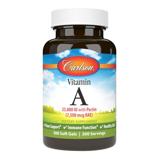 Foto 1 | Foto 1 | Suplemento Carlson De Vitamina A De 25 000 Ui (7500 Mcg De Rae) 300 G - Venta Internacional.