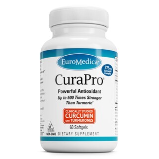 Foto 1 | Foto 1 | Suplemento Euromedica Curapro 375 Mg 60 Cápsulas Blandas De Cúrcuma - Venta Internacional.