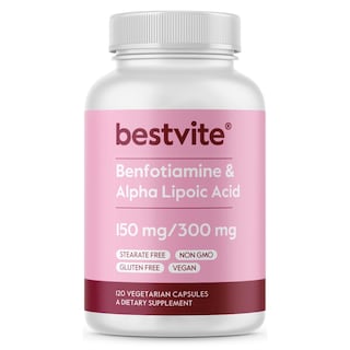 Foto 1 | Foto 1 | Suplemento Bestvite Benfotiamina 150 Mg/ácido Alfa Lipoico 300 Mg - Venta Internacional.