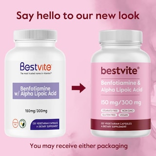 Foto 3 | Foto 3 | Suplemento Bestvite Benfotiamina 150 Mg/ácido Alfa Lipoico 300 Mg - Venta Internacional.