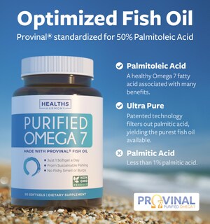 Foto 2 | Foto 2 | Supplement Healths Harmony Purified Omega 7 90 Cápsulas - Venta Internacional.