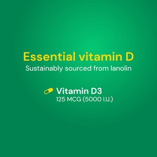 Foto 4 | Foto 4 | Suplemento Country Life De Vitamina D3 5000 Ui 365 Cápsulas Blandas - Venta Internacional.