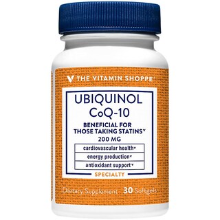 Foto 2 | Foto 2 | Suplemento The Vitamin Shoppe Con Ubiquinol Coq-10, 200 Mg, 30 Cápsulas Blandas - Venta Internacional.