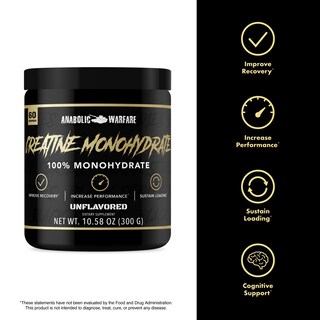 Foto 4 | Foto 4 | Suplemento De Monohidrato De Creatina De Anabolic Warfare, 60 Porciones - Venta Internacional.