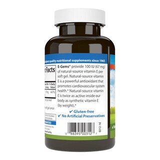 Foto 3 | Foto 3 | Suplemento Carlson E-gems 100 Ui De Vitamina E 250 Cápsulas Blandas - Venta Internacional.