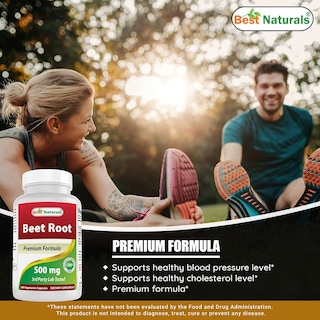 Foto 4 | Foto 4 | Polvo De Raíz De Remolacha Supplement Best Naturals 500 Mg 180 Cápsulas - Venta Internacional.