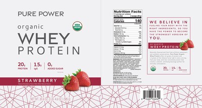 Foto 3 | Foto 3 | Proteína En Polvo Dr. Mercola Organic Miracle Whey Strawberry 3 - Venta Internacional.