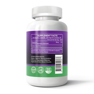 Foto 7 | Foto 7 | Suplemento De Glicinato De Magnesio Inner Brightness 500 Mg X90 - Venta Internacional.