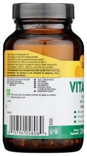 Foto 6 | Foto 6 | Suplemento Country Life Vitamina D3, 1000 Ui, Cápsulas Blandas, 200 Unidades - Venta Internacional.