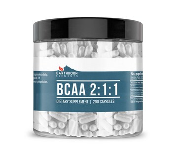 Foto 1 | Foto 1 | Suplemento Dietético Earthborn Elements Bcaa 200 Cápsulas - Venta Internacional.