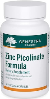 Foto 1 | Foto 1 | Suplemento De Picolinato De Zinc Genestra Brands 60 Cápsulas - Venta Internacional.