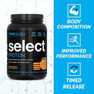 Foto 4 | Foto 4 | Proteína En Polvo Pesscience Select Low Carb Snickerdoodle 27 Set - Venta Internacional.