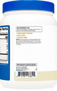 Foto 4 | Foto 4 | Proteína En Polvo Nutricost Soy Isolate 454 G Con Sabor A Vainilla - Venta Internacional.