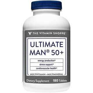 Foto 6 | Foto 6 | Multivitamínico The Vitamin Shoppe Ultimate Man 50+ 180 Comprimidos - Venta Internacional.