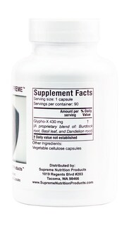 Foto 2 | Foto 2 | Cápsulas Herbales Supreme Glypho-x Supreme De Supreme Nutrition, 90 Unidades - Venta Internacional.