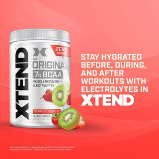 Foto 6 | Foto 6 | Bcaa Powder Xtend Original Strawberry Kiwi 30 Porciones - Venta Internacional.