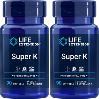 Foto 3 | Foto 3 | Venta Internacional- Cápsulas Blandas Supplement Life Extension Super K 90 Paquete de 2