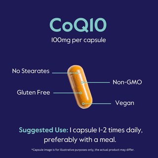 Foto 6 | Foto 6 | Coenzima Coq10 100 Mg Bestvite (120 Cápsulas Vegetarianas) - Venta Internacional.