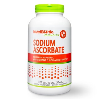 Foto 1 | Foto 1 | Vitamina C En Polvo Nutribiotic, Ascorbato De Sodio, 473 Ml - Venta Internacional.
