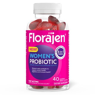 Foto 1 | Foto 1 | Gomitas Probióticas Florajen Triple Action Para Mujer, 40 Unidades - Venta Internacional.